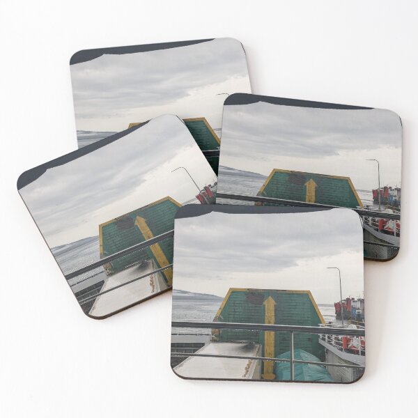 Item preview, Ferry Boat Crossing to Island Under Cloudy Sky designed and sold by RCorker.