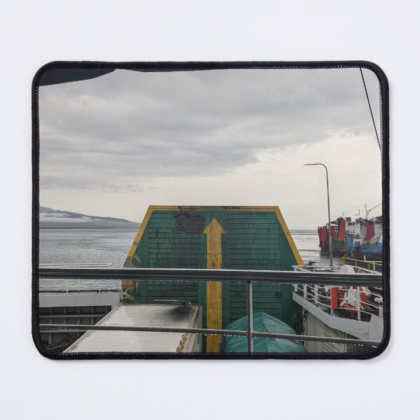 Item preview, Ferry Boat Crossing to Island Under Cloudy Sky designed and sold by RCorker.