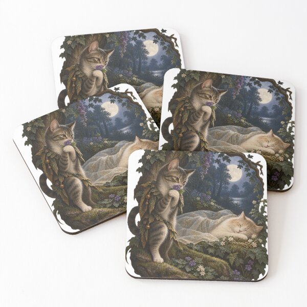Item preview, Puck's Secret Flower in Moonlit Woods designed and sold by Ocelot-T.