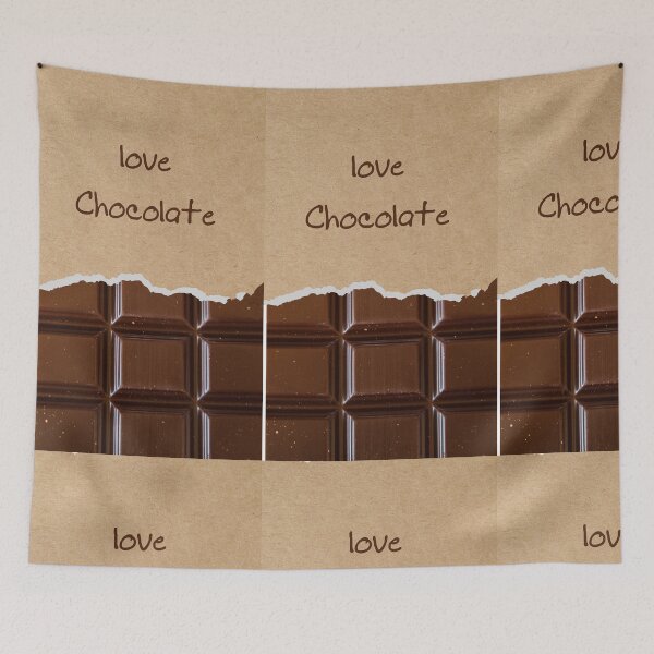 Item preview, love chocolate. designed and sold by Hadeer's Arts.