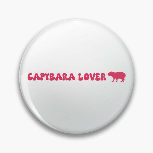 Item preview, Capybara Lover Pink designed and sold by SlimyFish.