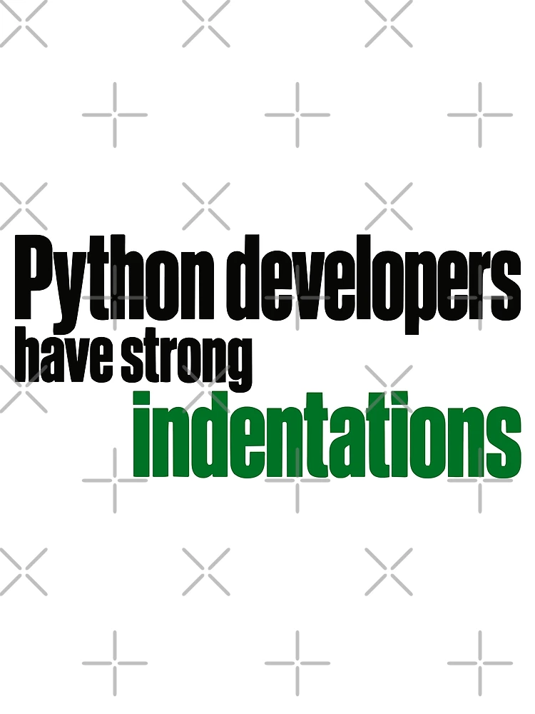 Thumbnail 3 of 3, Scarf, Python Developers Have Strong Indentations Funny Coding Typography designed and sold by ThreadQuirk.