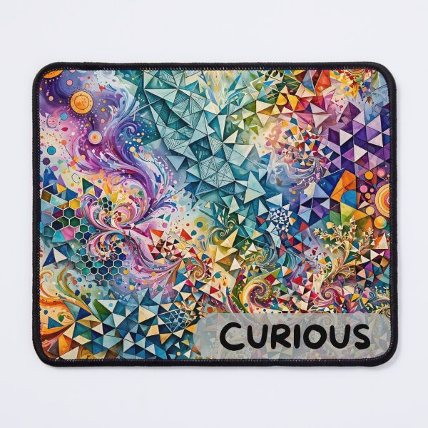 Item preview, Cheerful, colorful geometric shapes and waves designed and sold by 2-Seraphira.