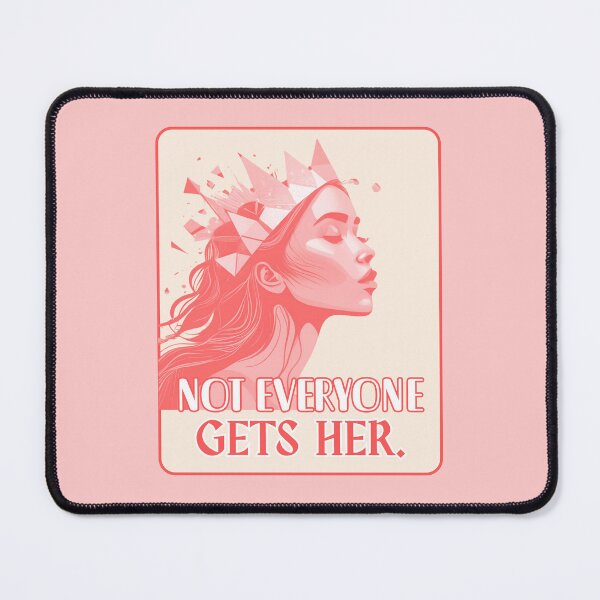 Item preview, Not Everyone Gets Her | Feminine Empowerment Art designed and sold by Magic Love Art Print.