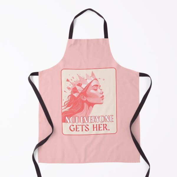 Item preview, Not Everyone Gets Her | Feminine Empowerment Art designed and sold by Magic Love Art Print.