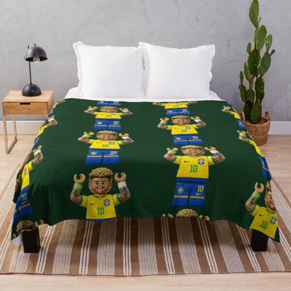 Item preview, Neymar Jr Brick Football Player – LEGO Style designed and sold by briestudio.
