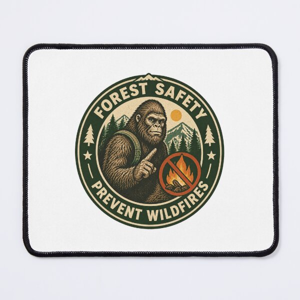 Item preview, Smokey Bear Fire Prevention Lesson Design for Wildfire Awareness and Safety PERFECT GIFT FOR YOU AND FRIENDS designed and sold by winzesty.