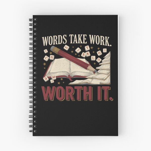 Item preview, Words Take Work Worth It Dyslexia designed and sold by MooonTees.
