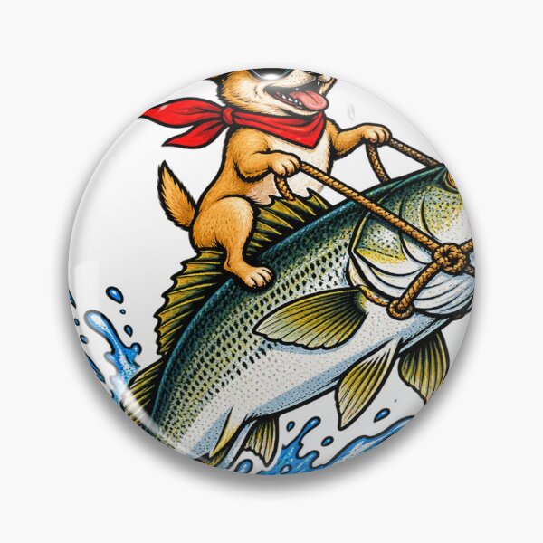Item preview, Cool Chihuahua Surfing a Leaping Fish designed and sold by saadzoro07.