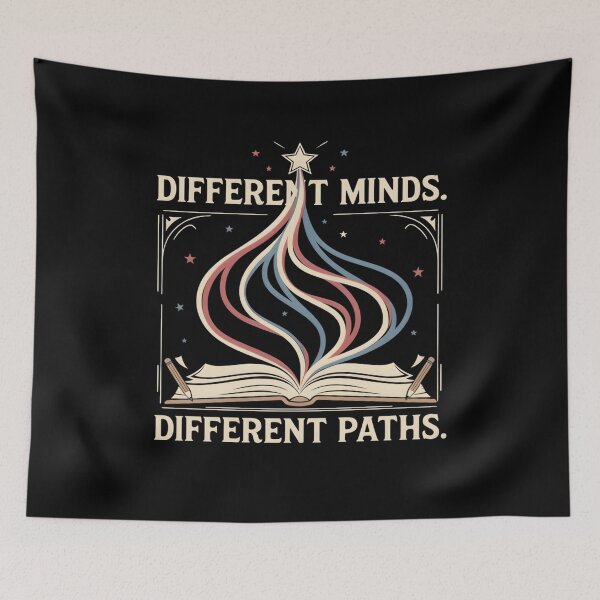 Item preview, Different Minds Different Paths Dyslexia designed and sold by MooonTees.