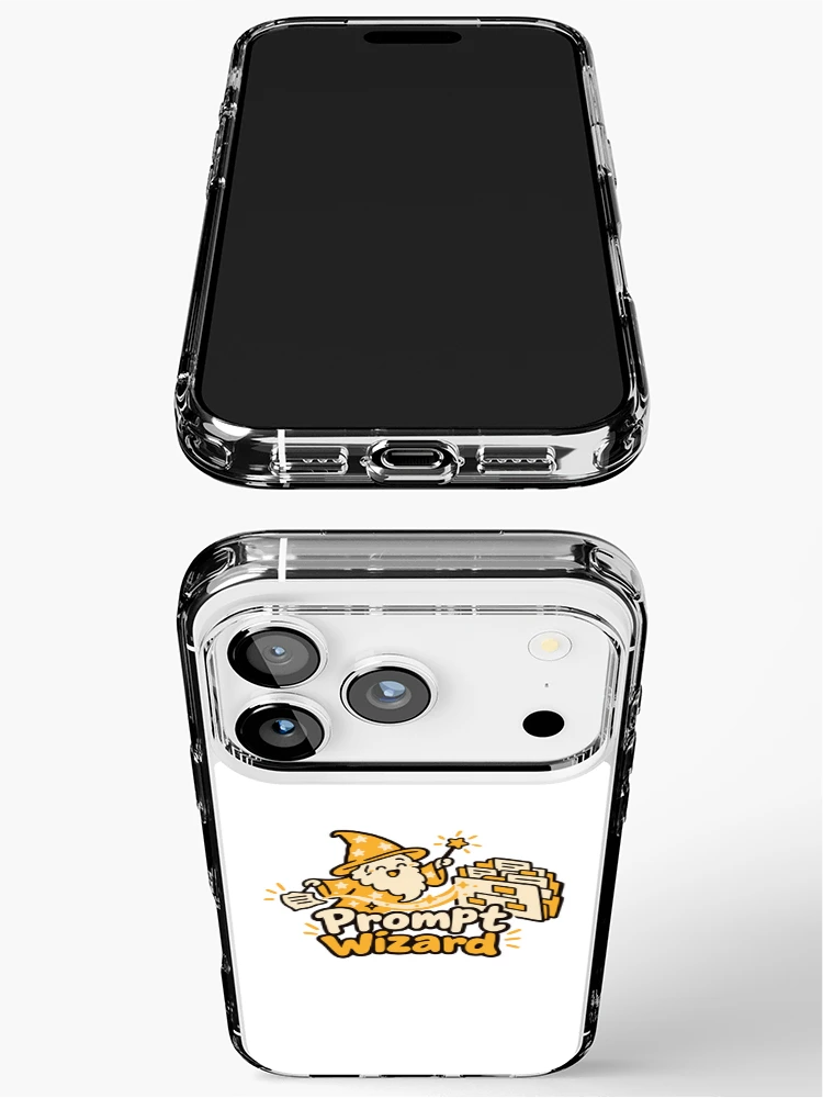 Thumbnail 3 of 5, iPhone Case, Prompt Wizard Cute Automation Design designed and sold by ThreadQuirk.