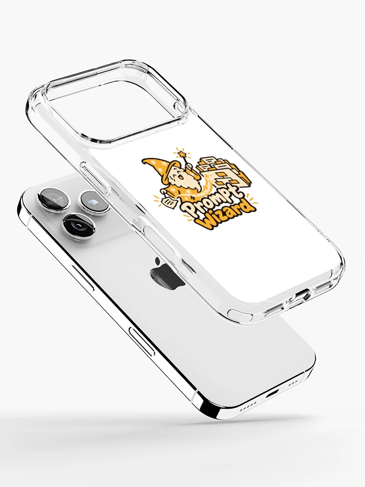 Thumbnail 2 of 5, iPhone Case, Prompt Wizard Cute Automation Design designed and sold by ThreadQuirk.