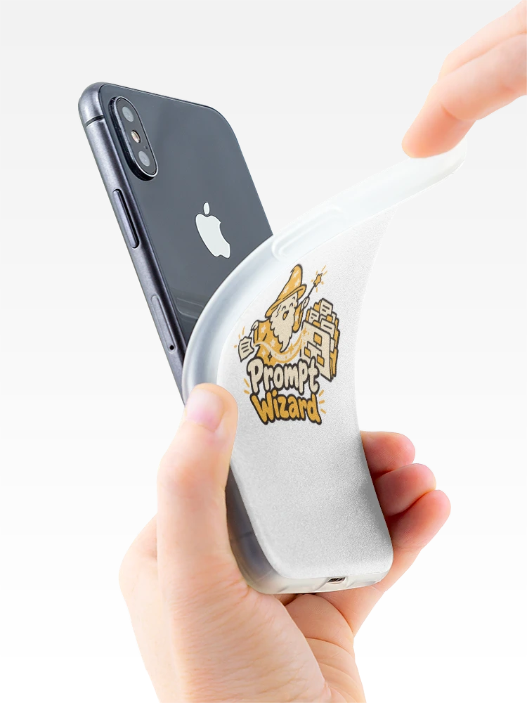 Thumbnail 4 of 5, iPhone Case, Prompt Wizard Cute Automation Design designed and sold by ThreadQuirk.