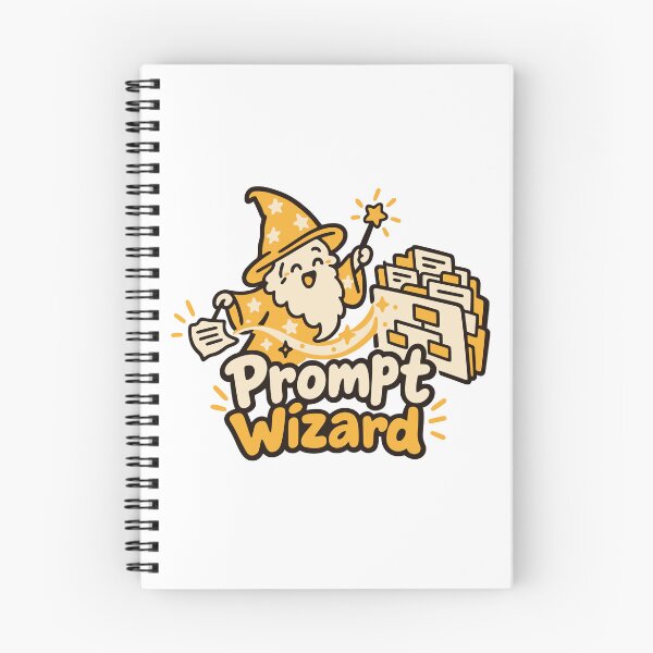 Item preview, Prompt Wizard Cute Automation Design designed and sold by ThreadQuirk.