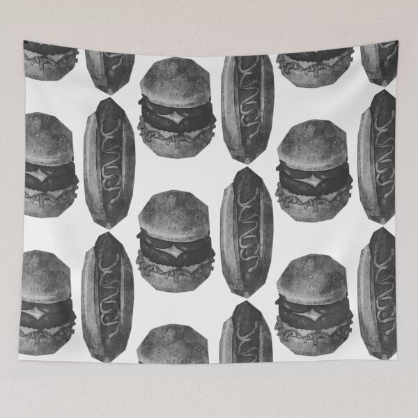 Item preview, Burger and Hotdog designed and sold by kinpirks.