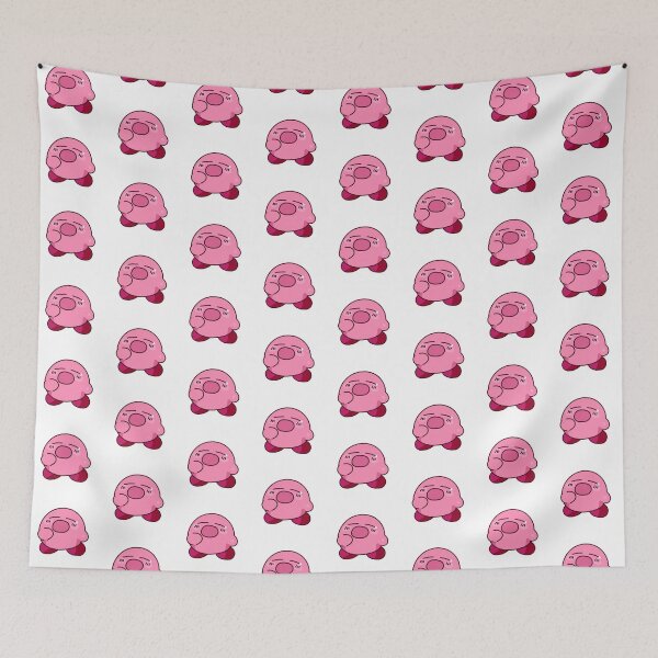 Item preview, Kawaii Sleepy Kirby Star Warrior - Nintendo Sketch designed and sold by TheStickLab.