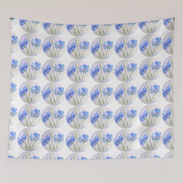 Item preview, Perdersi nel blu  circle pattern designed and sold by Wbyclaudia.