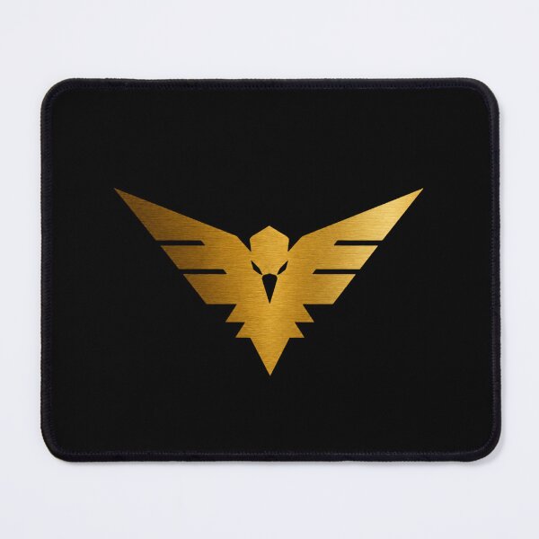 Item preview, Golden Eagle Emblem – Geometric Wings Design designed and sold by seventusco.