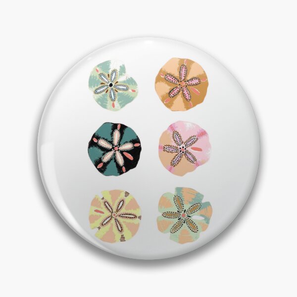 Item preview, Colorful Sand Dollar Collection Coastal Beach Aesthetic designed and sold by AandBCollective.