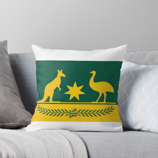 Item preview, Green and Gold coat of arms alt Australia designed and sold by Kangaroo Sun.