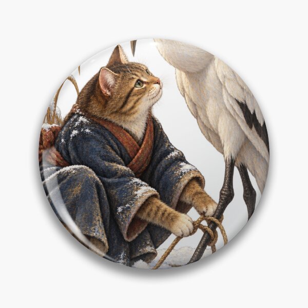 Item preview, The Grateful Crane Winter Rescue designed and sold by Ocelot-T.