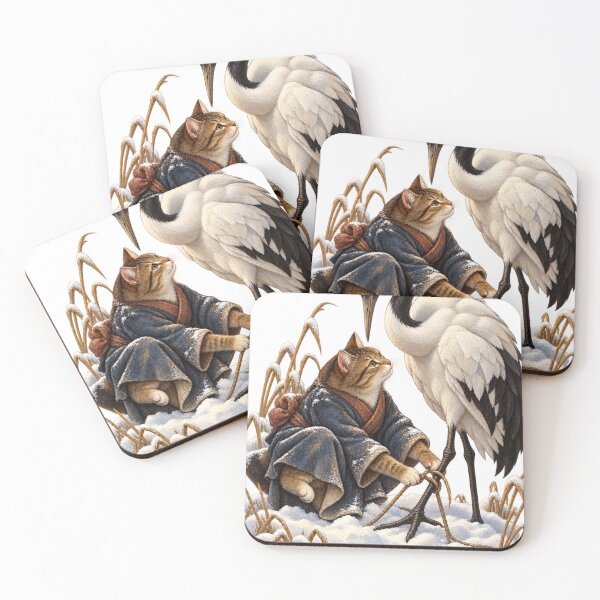 Item preview, The Grateful Crane Winter Rescue designed and sold by Ocelot-T.