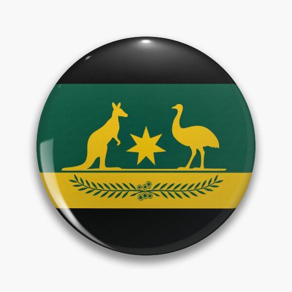 Item preview, Green and Gold coat of arms alt Australia designed and sold by Kangaroo Sun.