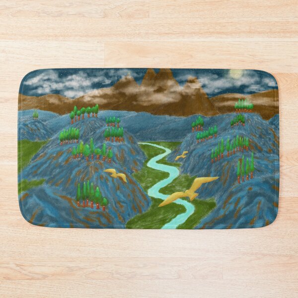 Item preview, Magical valley scenery designed and sold by greenPQBstudio.
