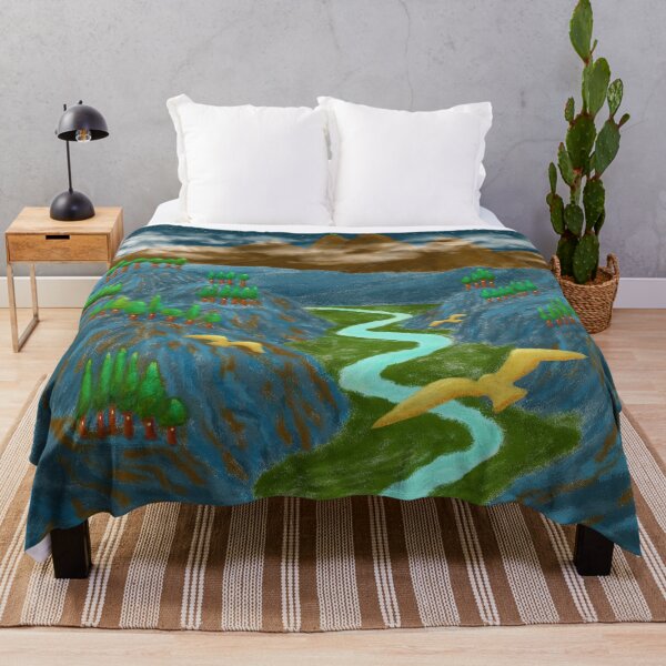 Item preview, Magical valley scenery designed and sold by greenPQBstudio.