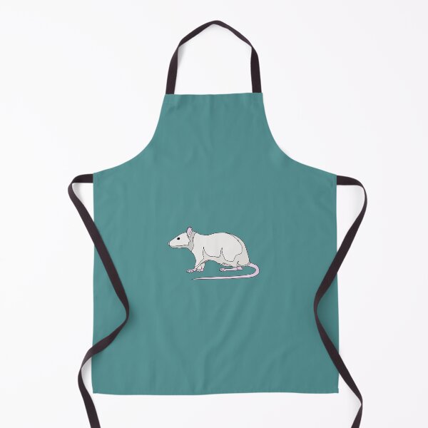 Item preview, White Laboratory Rat Illustration designed and sold by Levi & Koda Studio.