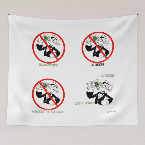 Item preview, Retro Cartoon Sailor Funny No Smoking Sticker Pack designed and sold by SmartPuns.