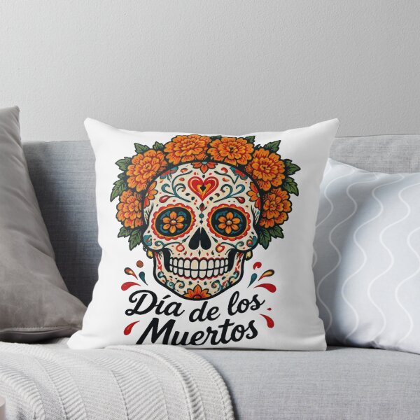 Item preview, Skull Día de los Muertos designed and sold by ryanapples2.