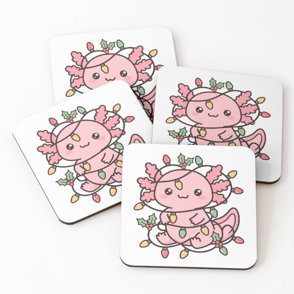 Item preview, Cute Axolotl Christmas Shirt | Kawaii Axolotl with Christmas Lights Tee designed and sold by Inkandoccasion.