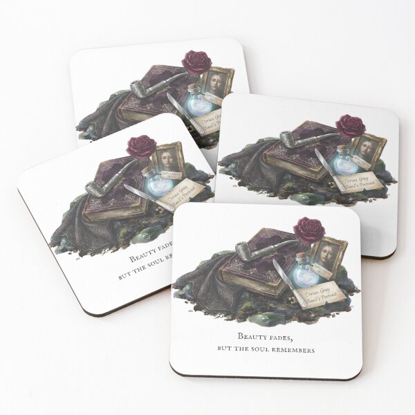 Item preview, The Picture of Dorian Gray Gothic Literary Art Print designed and sold by made by Golightly x.
