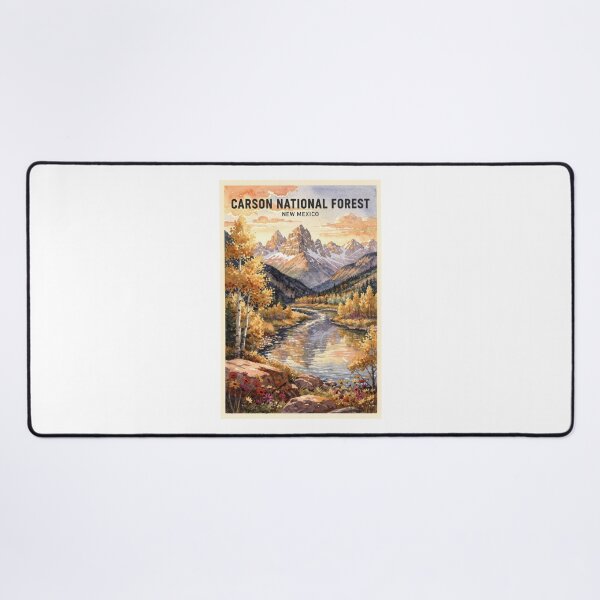 Item preview, Carson National Forest New Mexico Vintage Watercolor Travel designed and sold by Teelogic.