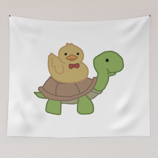 Item preview, Duck on a Turtle designed and sold by fictionalrona.