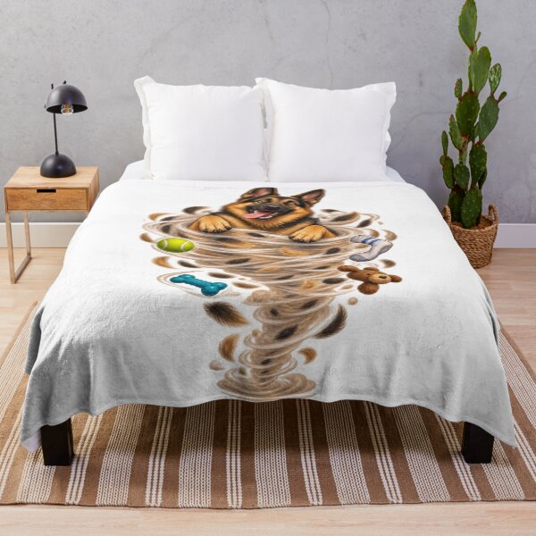 Item preview, Hurricane Radar – German Shepherd Tornado Dog designed and sold by Mirgonhood.