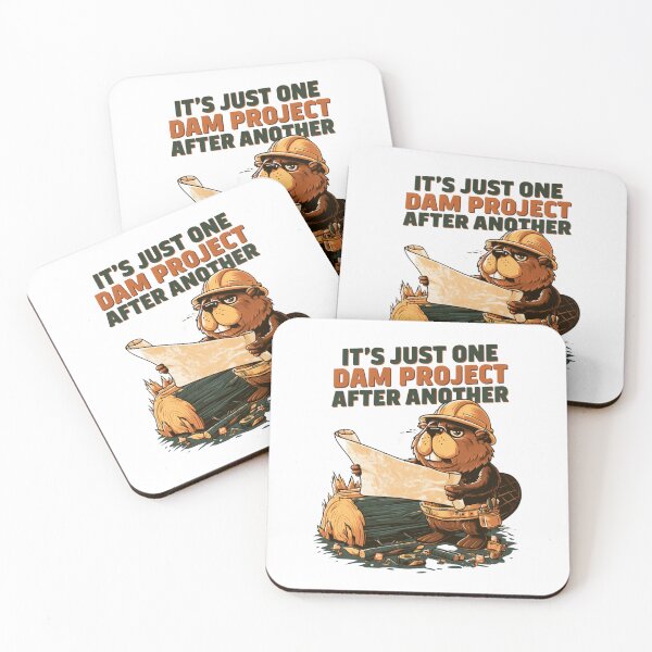 Item preview, It's Just One Dam Project After Another Funny Beaver Shirt designed and sold by DyzioSupply.