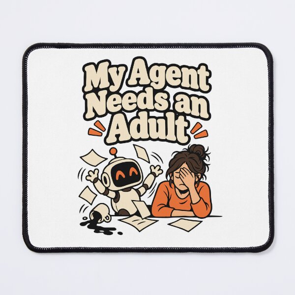 Item preview, My Agent Needs an Adult Comic Design designed and sold by ThreadQuirk.