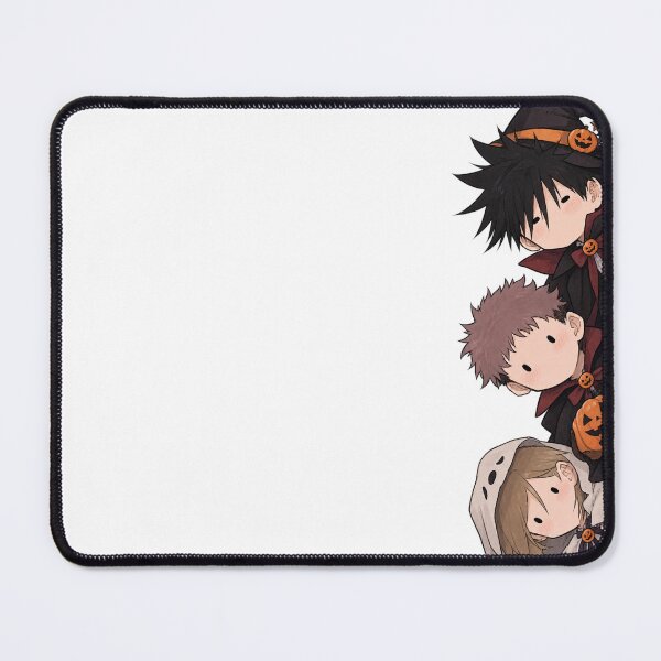 Item preview, Jujutsu Kaisen Halloween Chibi Trio | Cute Megumi, Yuji & Nobara Fan Art designed and sold by Aniwhisper240.