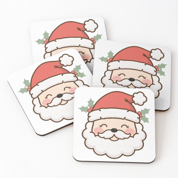 Item preview, Jolly Santa Face Christmas Shirt | Cute Santa Claus Holiday Tee designed and sold by Inkandoccasion.