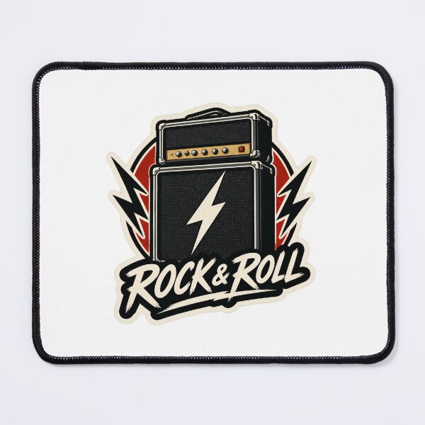 Item preview, Marshall Amplifier Inspired Vintage Music Sticker for Guitar Enthusiasts ⭐⭐⭐⭐⭐ designed and sold by Ciaba Vasile Roland.