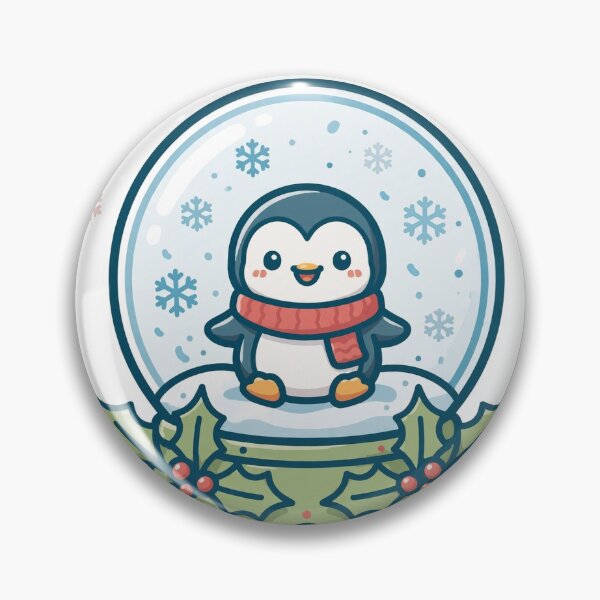 Item preview, Cute Snow Globe Christmas Shirt | Kawaii Penguin Snow Globe Tee designed and sold by Inkandoccasion.