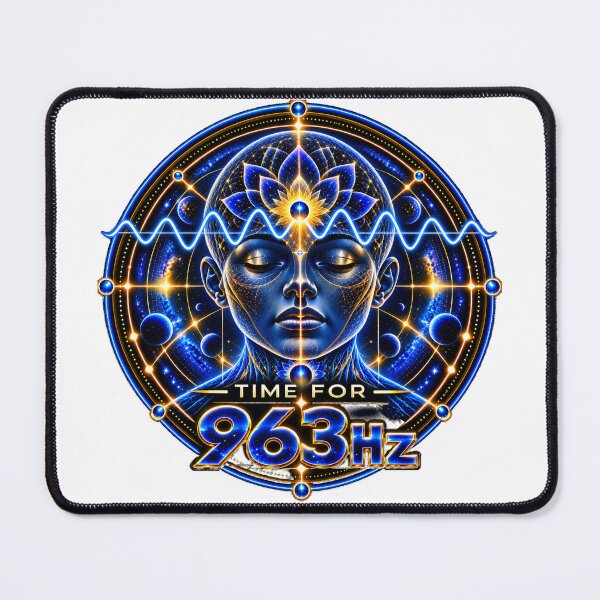 Item preview, 963 hz Solfeggio Frequency Brainwave Cyber Aesthetic designed and sold by Odd Alien Lab.