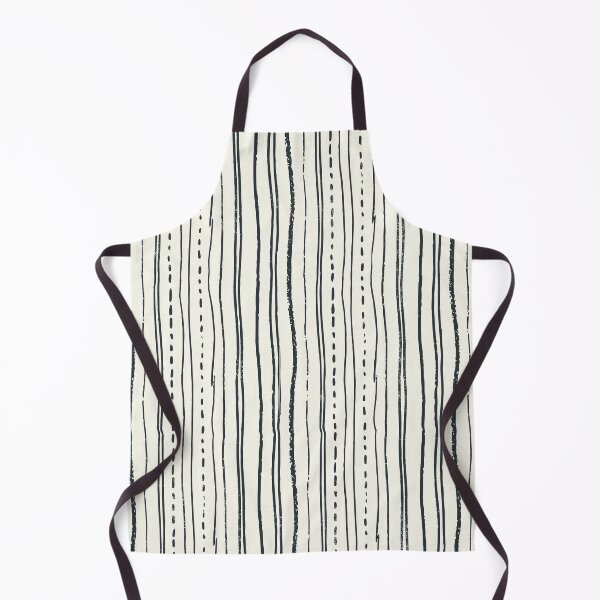 Item preview, Minimalist Charcoal Dashed Lines Retro Chic Vibes designed and sold by Pattique.