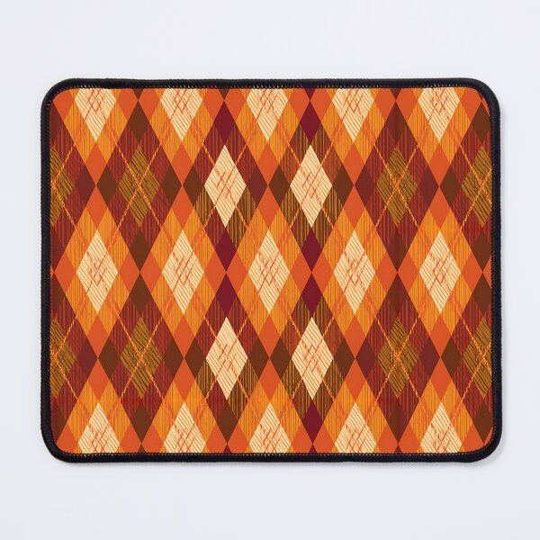 Item preview, Autumn Argyle Plaid Pattern Cozy Fall Geometric Design designed and sold by FuzionRaptor.