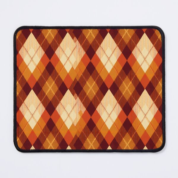 Item preview, Autumn Argyle Plaid Pattern Cozy Fall Geometric Design designed and sold by FuzionRaptor.