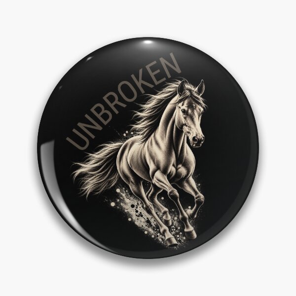 Item preview, Unbroken Wild Horse Vintage Grunge  designed and sold by ivonova.