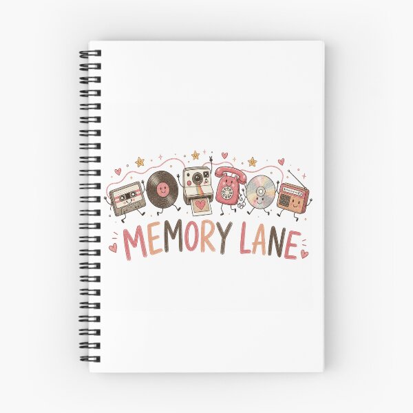 Item preview, Memory Lane Retro Music and Camera Characters designed and sold by Cute-and-Co.