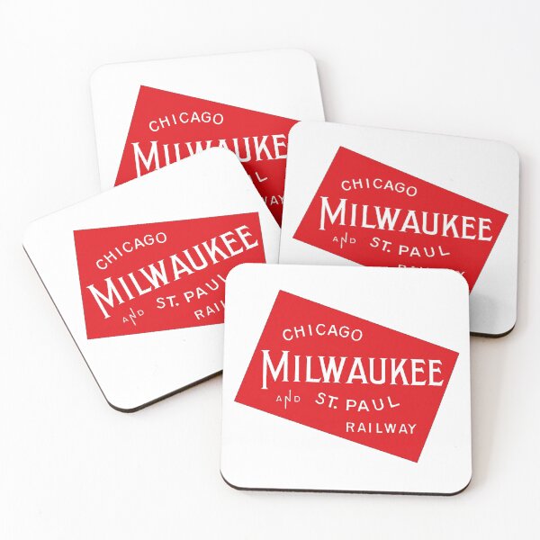 Item preview, Chicago, Milwaukee and St. Paul Railway Early Logo designed and sold by Trains-and-Rail.